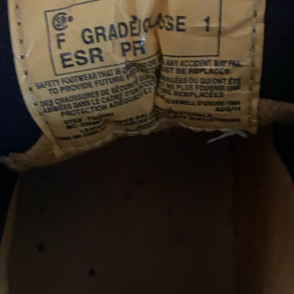 CAT Steel toe Boots 6.5 - Picture 11 of 13